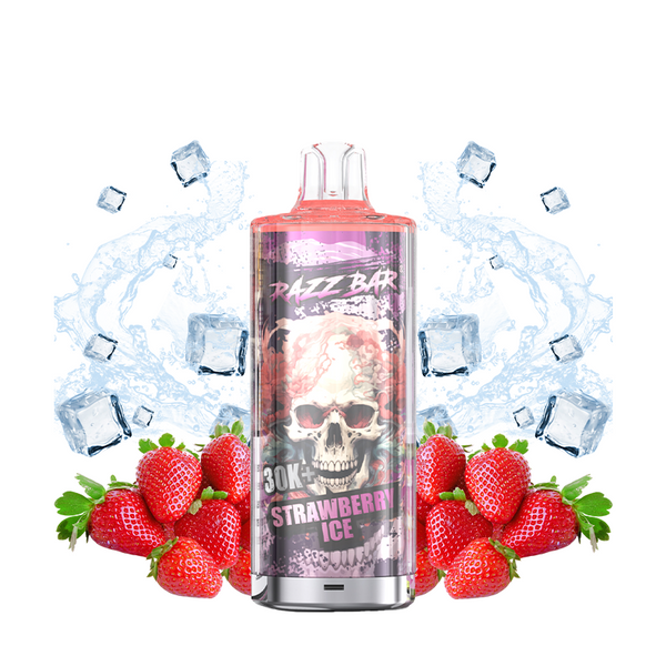 Puff RazzBar 30K Strawberry Ice - 20mg/ml