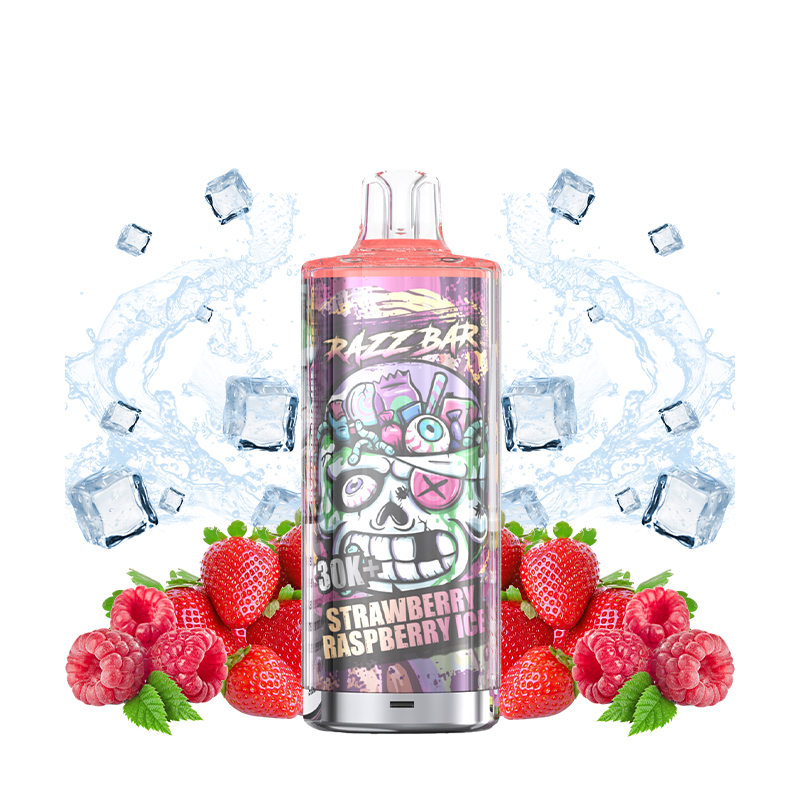 Puff RazzBar 30K Strawberry Raspberry Ice - 20mg/ml