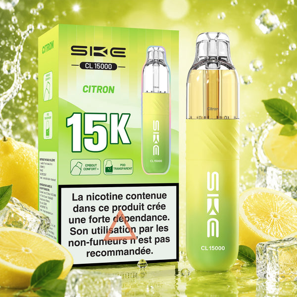 Puff SKE CL15000 15K - Citron - 10 mg