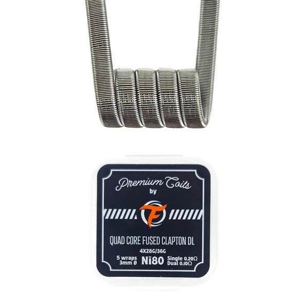 Quad Core Fused Clapton DL Ni80 0.20Ω (10pcs) - Fumytech - Fumytech - Cigarette Électronique & Vape | Alliancetech.fr