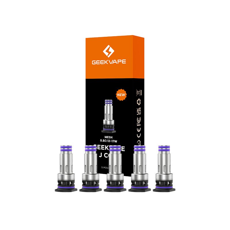 Resistances J Series par 5 - Geekvape - 0 8 ohm