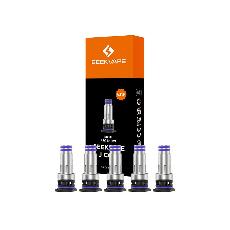Resistances J Series par 5 - Geekvape - 1 2 ohm