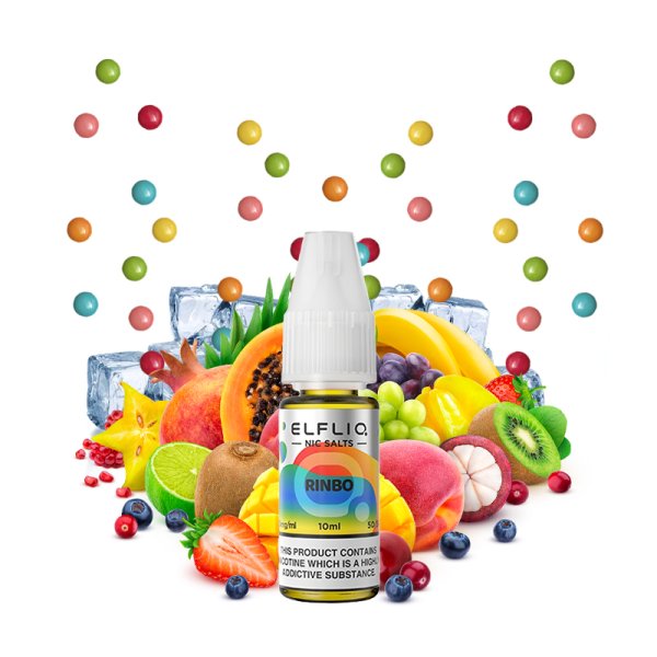 E-liquide Elfliq by Elfbar Rinbo - Nic Salt 10ml - Sel de nicotine 10mg et 20mg