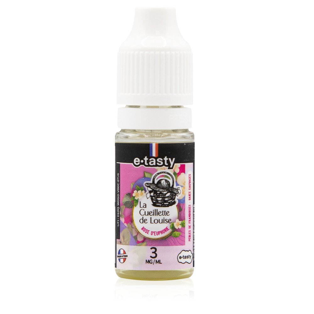 Rose d'Euphorie 10ml La Cueillette de Louise - E-Tasty - e-liquide E-Tasty