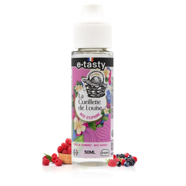 Rose d'Euphorie 50ml La Cueillette de Louise - E-Tasty - e-liquide E-Tasty