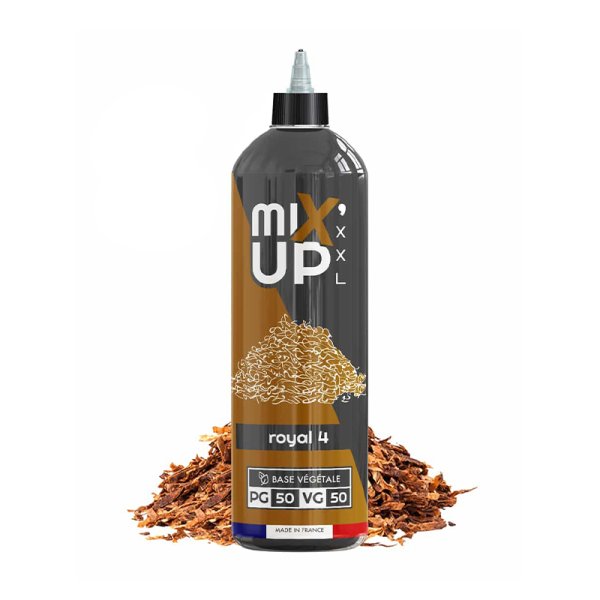 E-Liquide Mixup XXL Royal4 1 litre 0mg - Sans Nicotine, Base 50/50 | Alliancetech.fr