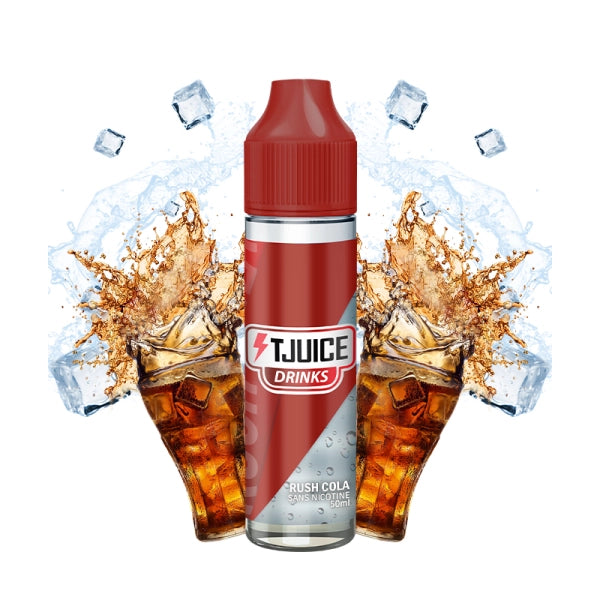 Rush Cola 0mg 50ml - Drinks by T-Juice - T-Juice - Cigarette Électronique & Vape | Alliancetech.fr