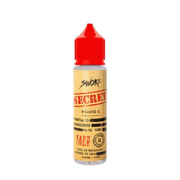 E-liquide Secret 0mg 50ml - Swoke