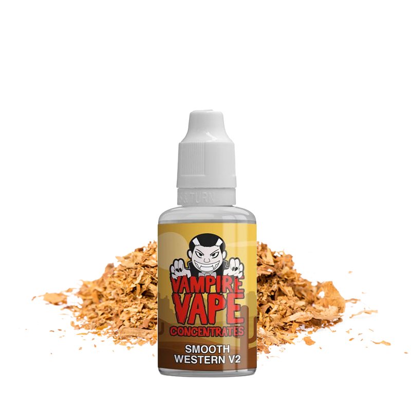 Concentré Smooth Western V2 30ml Vampire Vape - flacon 30ml
