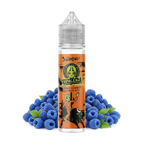E-liquide Space Cowboy Framboise Bleue 50ml - Spacerz by Liquideo