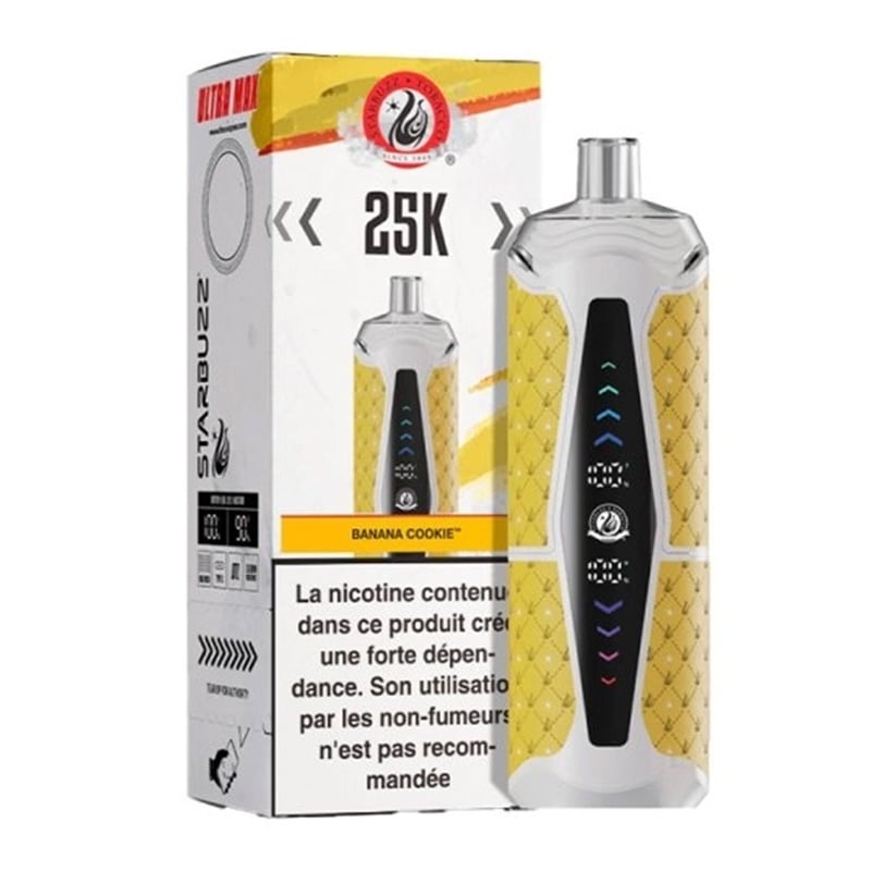Starbuzz Ultra Max 25K - Banana Cookie - Starbuzz
