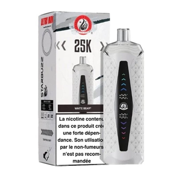 Starbuzz Ultra Max 25K - White Bear - Starbuzz