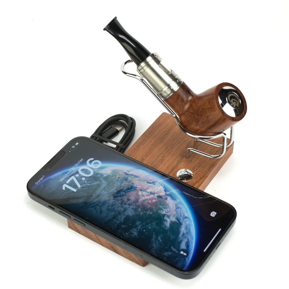 Station de charge sans fil MagSafe Rosewood - Créavap