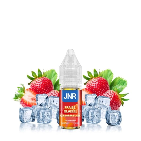 Strawberry Ice Nic Salt 20mg 10ml - JNR - JNR - Cigarette Électronique & Vape | Alliancetech.fr