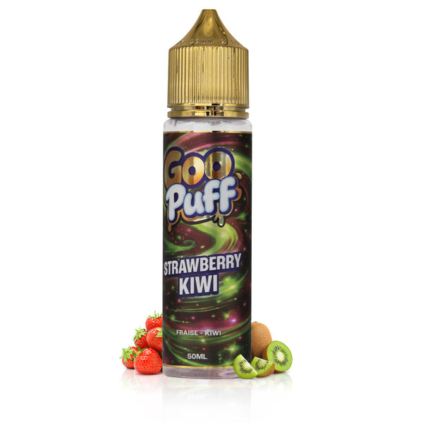 E-liquide Strawberry Kiwi 50ml Goo Puff Guilab - fraise et kiwi