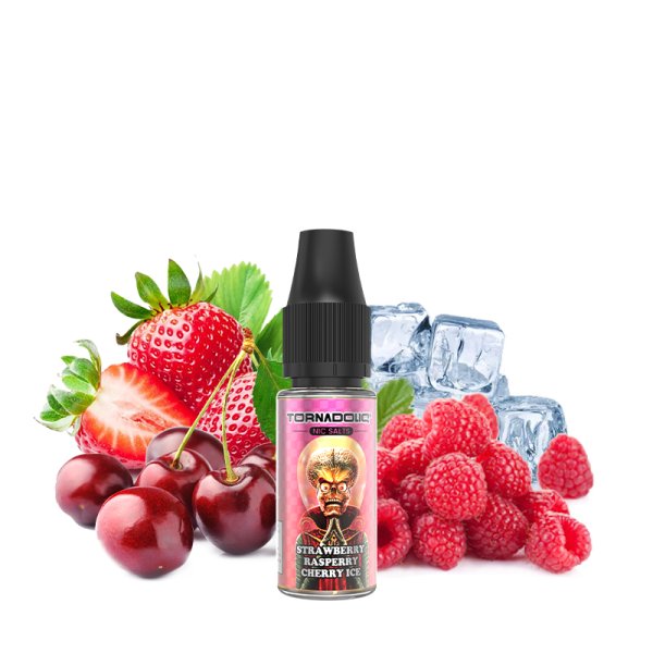 Strawberry Raspberry Cherry Ice 10ml - Tornadoliq - Tornadoliq