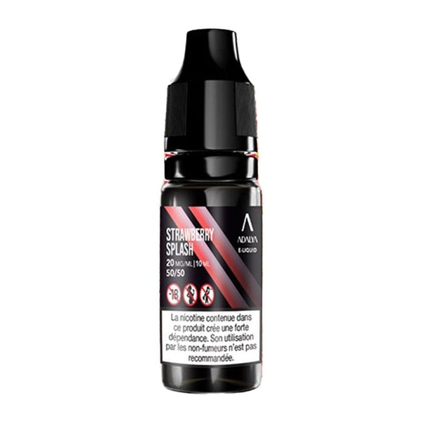 E-Liquide Adalya Strawberry Splash 10ml 20mg - Sel de Nicotine | Alliancetech.fr