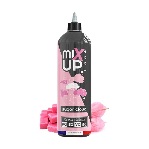 E-Liquide Mixup XXL Sugar Cloud 1 litre 0mg - Sans Nicotine, Base 50/50 | Alliancetech.fr