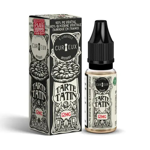 E liquide - Edition Dessert - Tarte Tatin - PLUS GOURMAND - 10ml Curieux