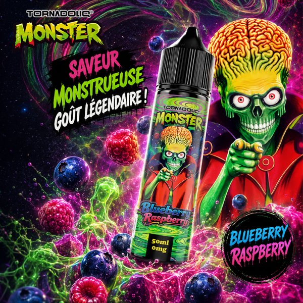 Tornadoliq Monster Blueberry Raspberry 50ml