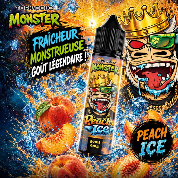 Tornadoliq Monster Peach Ice 50ml