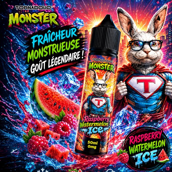 Tornadoliq Monster Raspberry Watermelon Ice 50ml