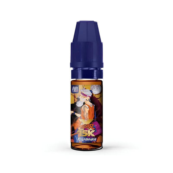 E-liquide Toshimura Sel de Nicotine 10ml XFighter 15K Fighter Fuel - saveurs poire, melon, grenade, fraîcheur