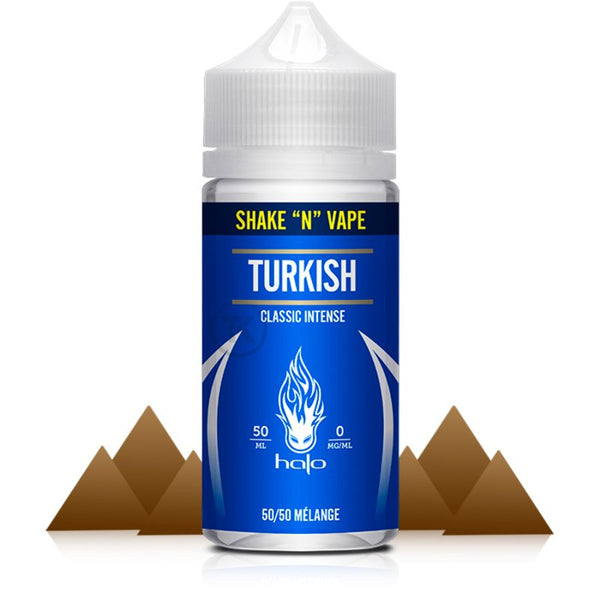 Turkish 50ml - Halo - Classic blond turc, Notes sèches