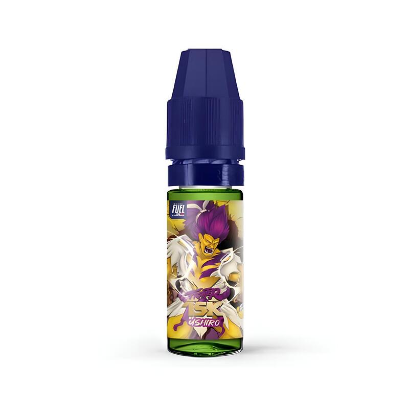 E-liquide Ushiro Sel de Nicotine 10ml XFighter 15K Fighter Fuel - saveurs ananas, litchi, fraîcheur