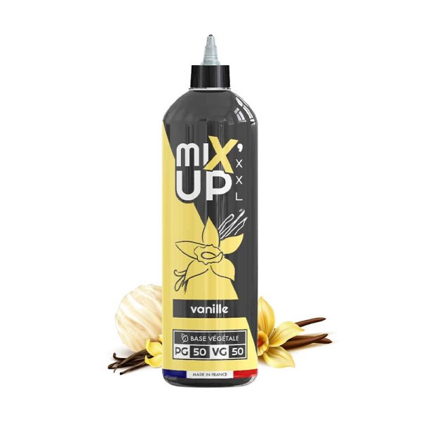 E-Liquide Mixup XXL Vanille 1 litre 0mg - Sans Nicotine, Base 50/50 | Alliancetech.fr