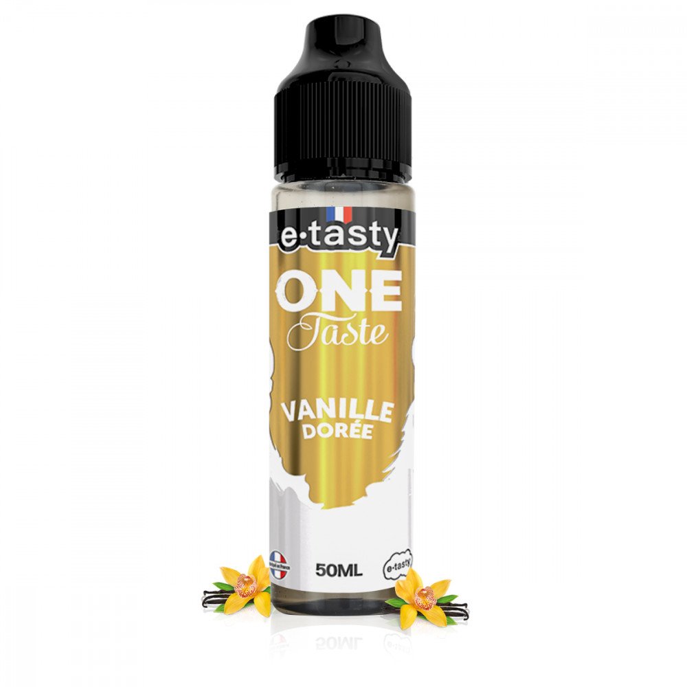 Vanille Dorée 50ml One Taste - E-Tasty - e-liquide E-Tasty