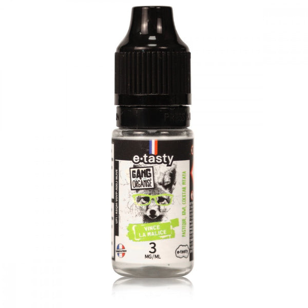 Vince la Malice 10ml Gang Organisé - E-Tasty - e-liquide E-Tasty