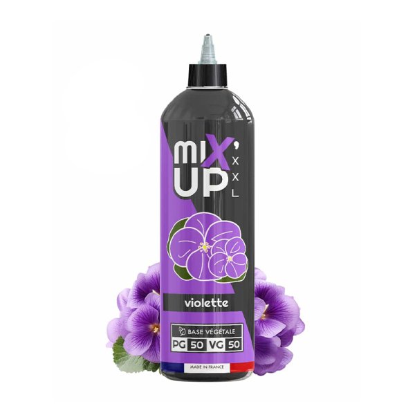 E-Liquide Mixup XXL Violette 1 litre 0mg - Sans Nicotine, Base 50/50 | Alliancetech.fr