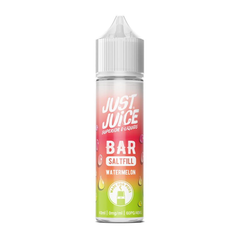 Watermelon Bar Saltfill Just Juice 40ml - Just juice - Cigarette Électronique & Vape | Alliancetech.fr