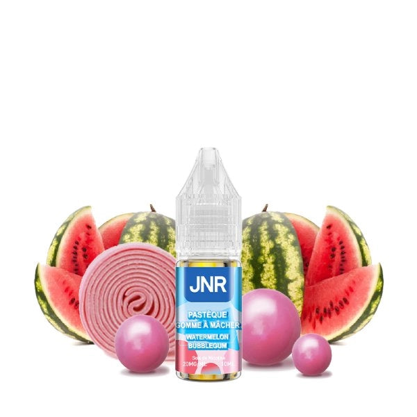 Watermelon Bubblegum Nic Salt 20mg 10ml - JNR - JNR - Cigarette Électronique & Vape | Alliancetech.fr