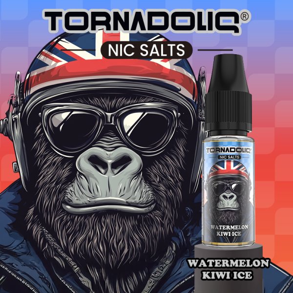 Watermelon Kiwi Ice 10ml - Tornadoliq - Tornadoliq