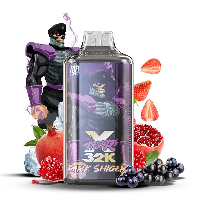 XFighter 32K 20mg Dark Shigeri - Fighter Fuel Pod 32K bouffees 20mg