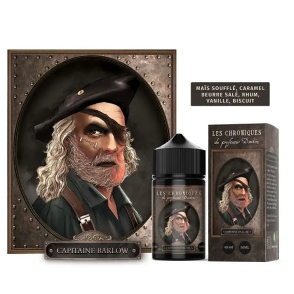 Capitaine Barlow 50 ml - Les Chroniques du Professeur Dawkins - Alliancetech.fr