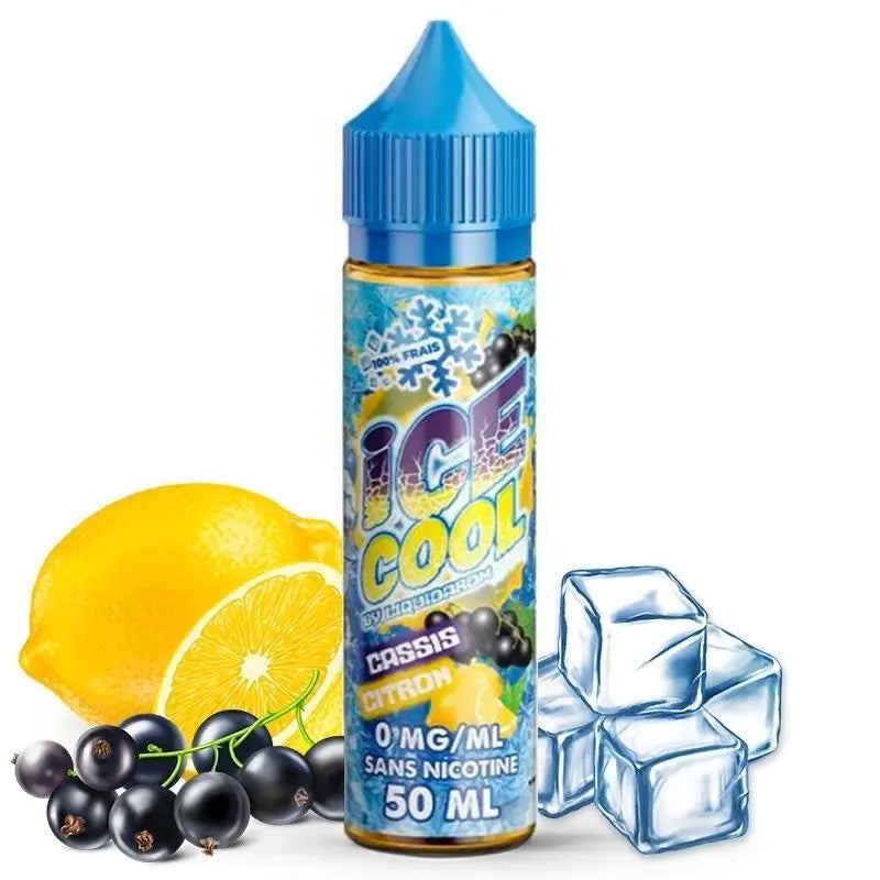 Cassis Citron 50 ml - Ice Cool - Alliancetech.fr