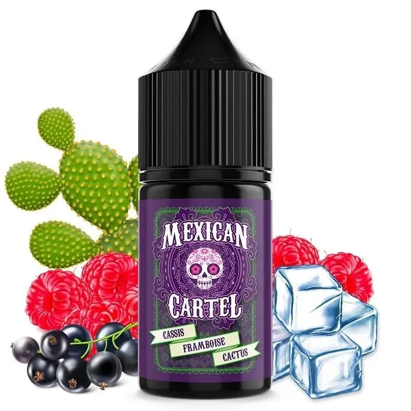 Concentré Cassis Framboise Cactus 30 ml - Mexican Cartel - Alliancetech.fr