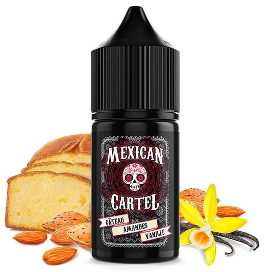 Concentré Gâteau Amandes Vanille 30 ml - Mexican Cartel - Alliancetech.fr