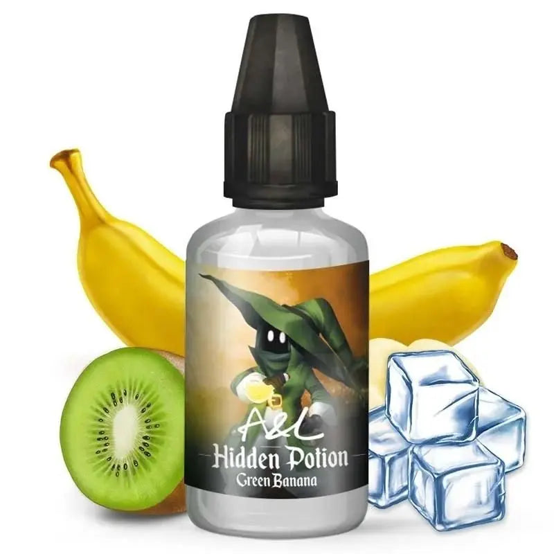 Concentré Green Banana 30 ml - A&L Hidden Potion - Alliancetech.fr