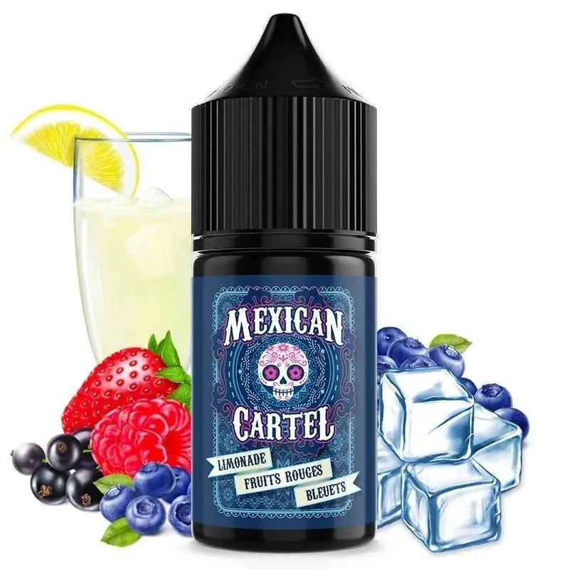 Concentré Limonade Fruits Rouges Bleuets 30 ml - Mexican Cartel - Alliancetech.fr