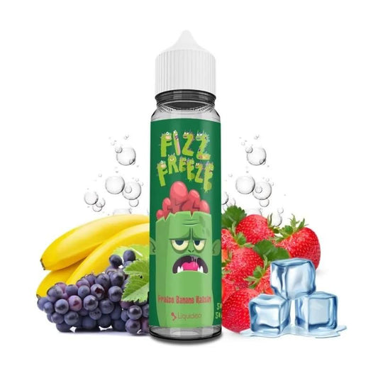 Fizz freez fraise-banane-raisin 50ml - LIQUIDEO - Alliancetech.fr