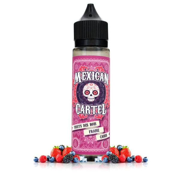 Fruits des bois, fraise, cassis 50ml - MEXICAN CARTEL - Alliancetech.fr