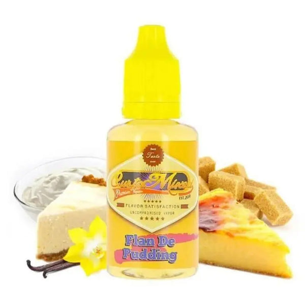 Flan de pudding Concentré 30 ml - Customixed - Alliancetech.fr