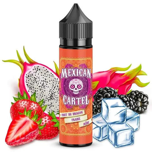 Fruit du Dragon Fraise Mûre 50 ml - Mexican Cartel - Alliancetech.fr