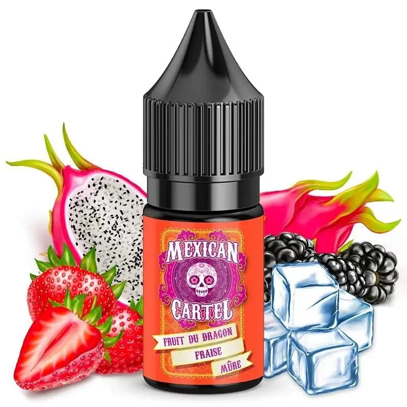 Concentré Fruit du Dragon Fraise Mûre 30 ml - Mexican Cartel - Alliancetech.fr