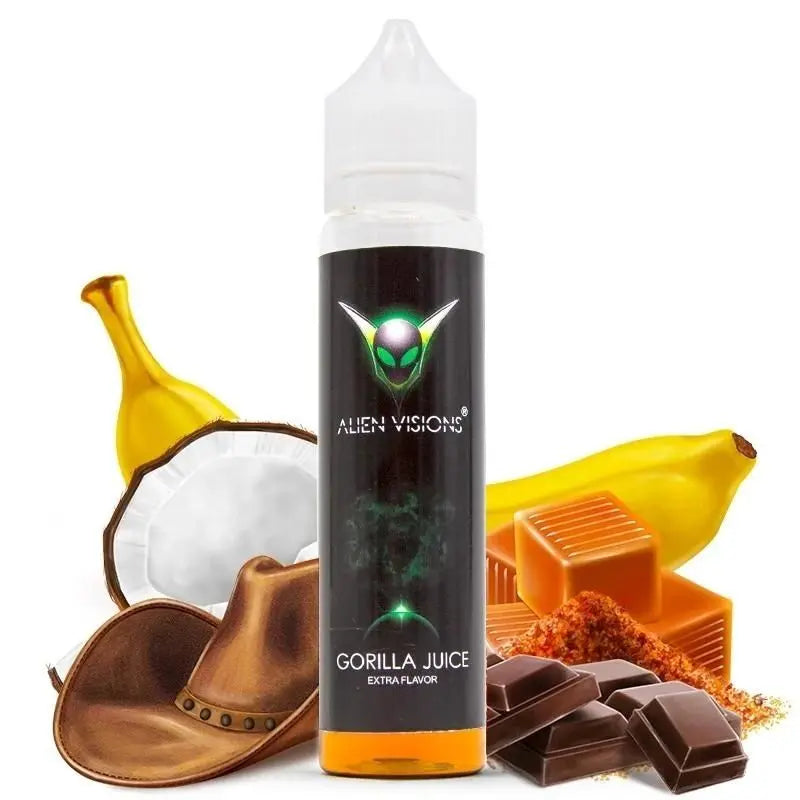 Gorilla Juice 50 ml Max VG - Alien Visions - Alliancetech.fr