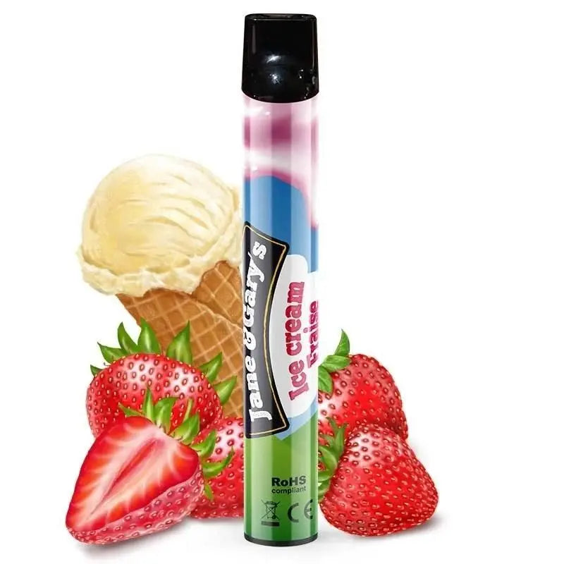 Ice Cream Fraise 1.7% - Wpuff - Alliancetech.fr